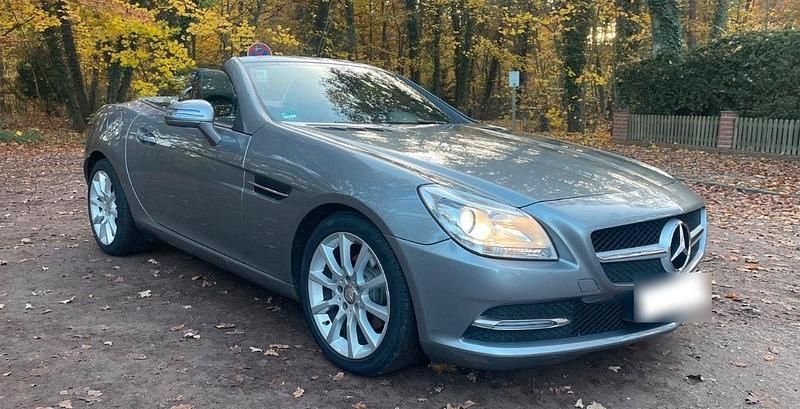 Gebraucht Mercedes SLK200 184 PS (135 kW) 2014 Grau Cabrio