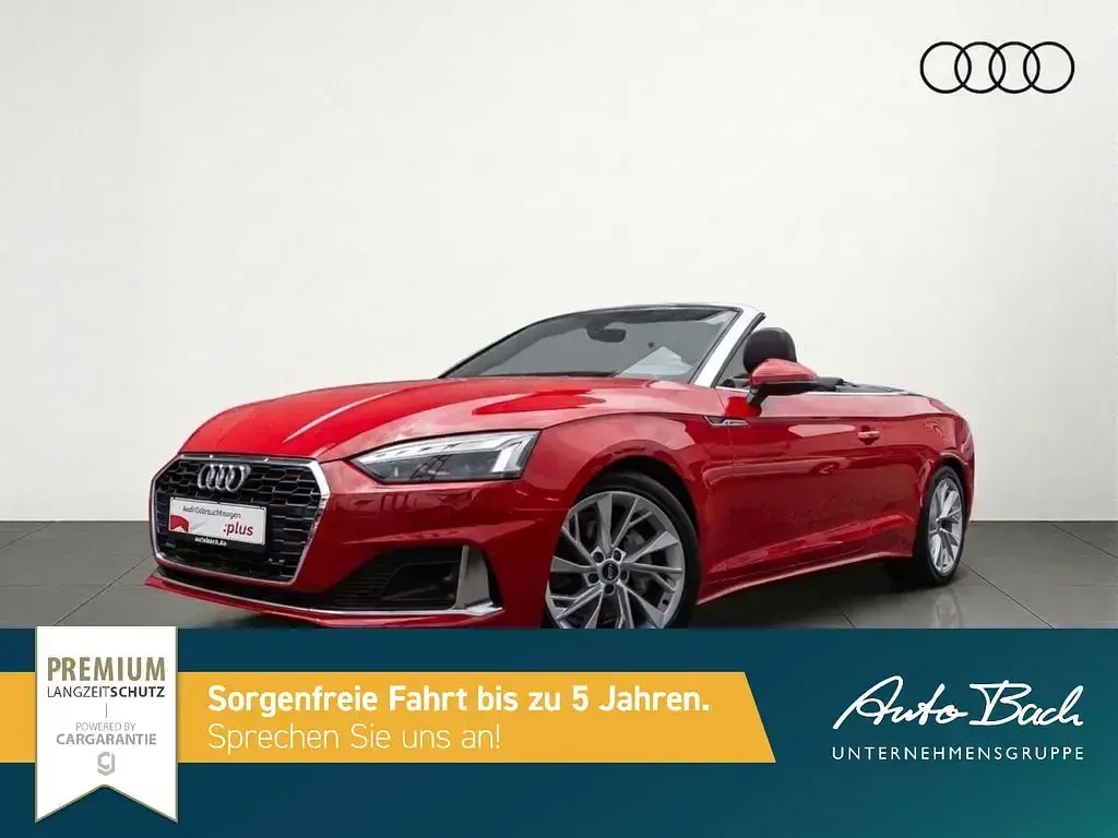 Gebraucht Audi A5 Cabriolet Advanced Plus 204 PS (150 kW) 2022 Rot Cabrio