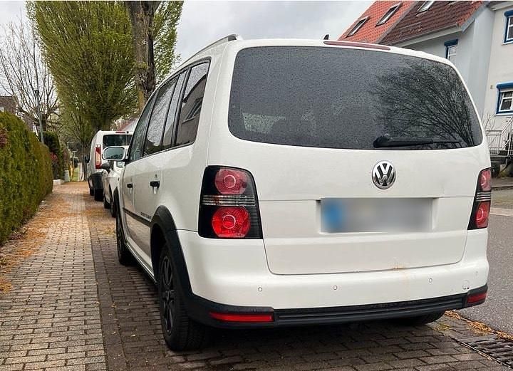 Gebraucht VW Touran Cross 170 PS (125 kW) 2008 Weiß Van / Kleinbus