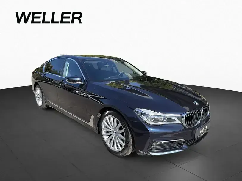 Gebraucht BMW 740 Comfort Edition 320 PS (235 kW) 2018 Imperialblau (blau) Limousine
