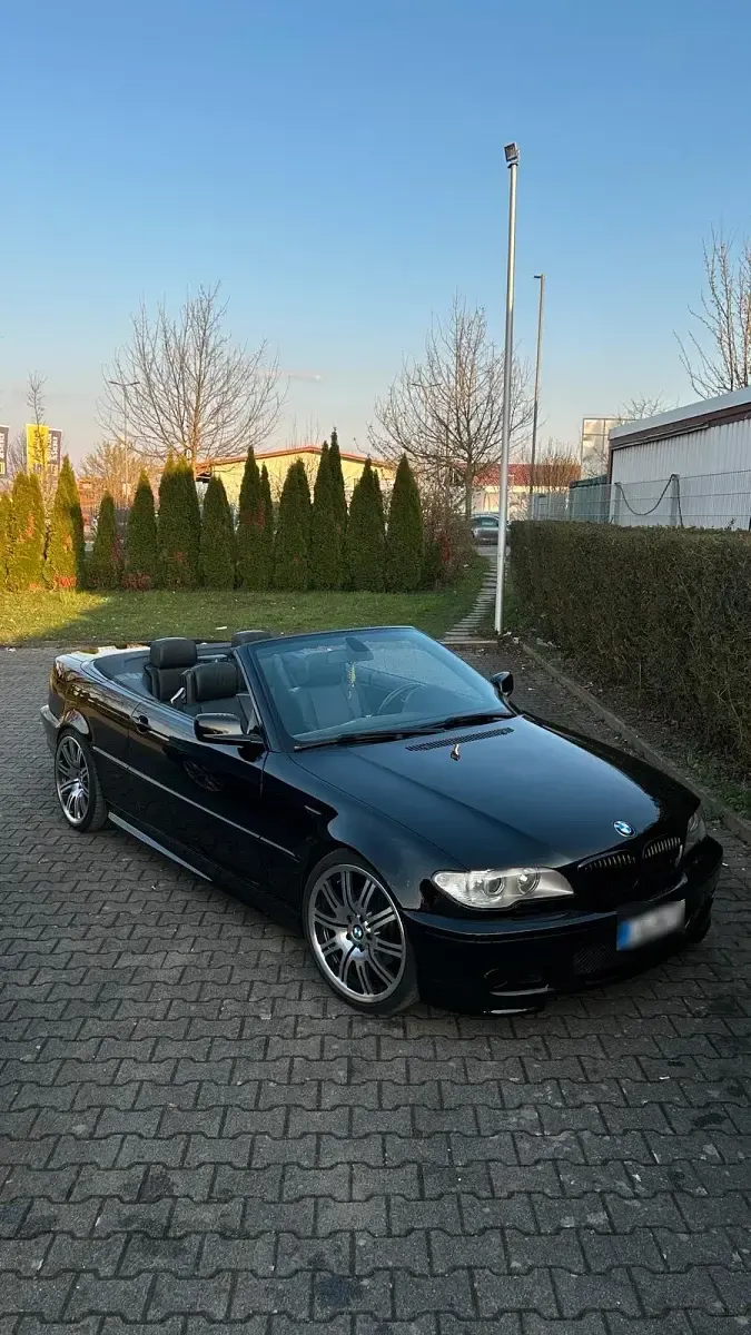 Gebraucht BMW 320 Cabriolet M Sport 170 PS (125 kW) 2005 Schwarz Cabrio