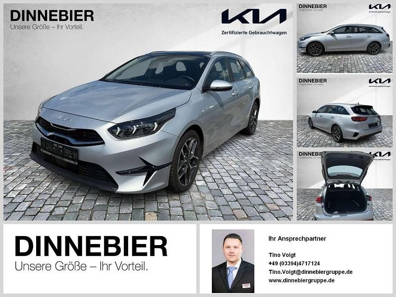 Sparklingsilber metallic Gebraucht 2023 Kia Ceed Sportswagon Spirit Kombi | 25.490 € (Fairer Preis) - Bild 1/4