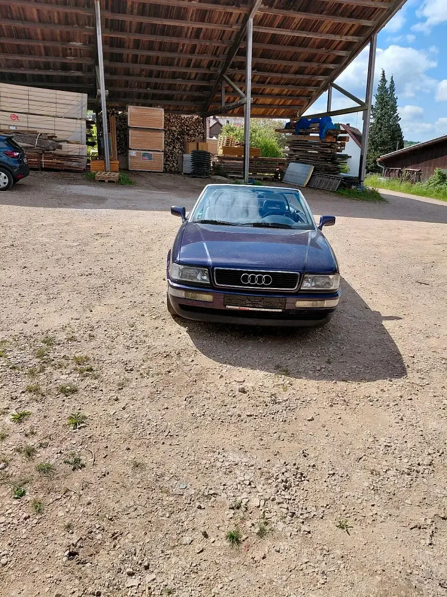Gebraucht Audi Cabriolet 116 PS (85 kW) 1994 Violet Cabrio
