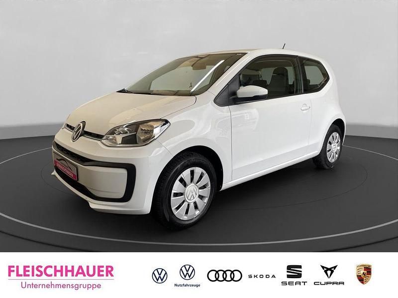 Weiss Gebraucht 2021 VW up! Move Kleinwagen | 9.890 € (Fairer Preis) - Bild 1/4