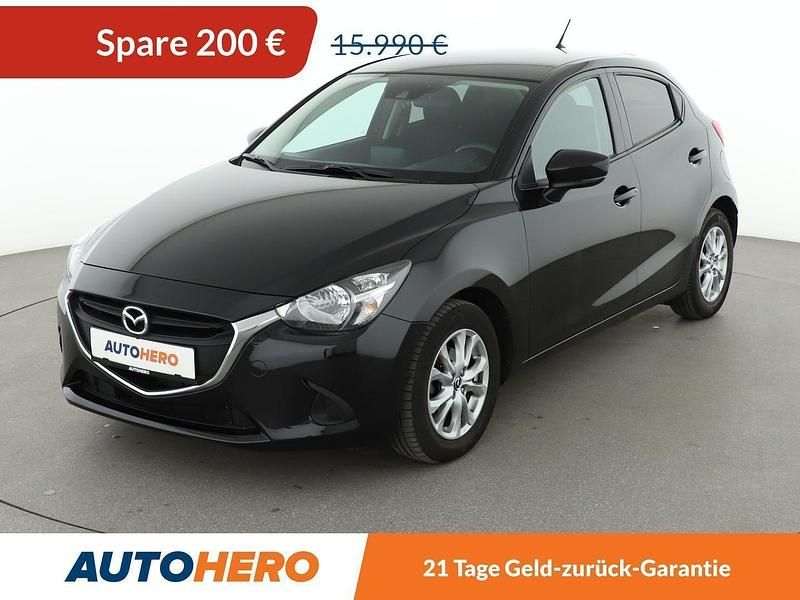 Schwarz Gebraucht 2018 Mazda 2 Exclusive-Line Limousine | 15.430 € (Fairer Preis) - Bild 1/3