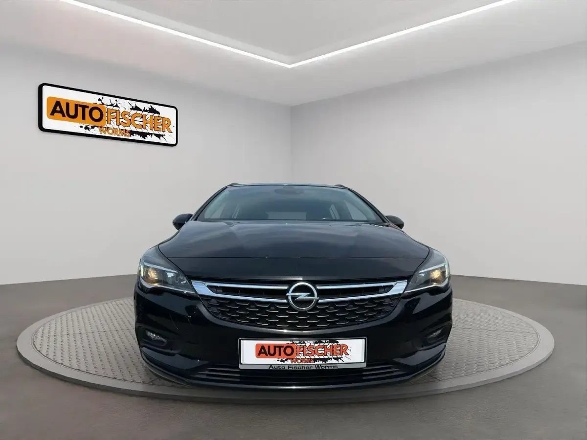 Gebraucht Opel Astra Edition 110 PS (80 kW) 2017 Schwarz Kombi