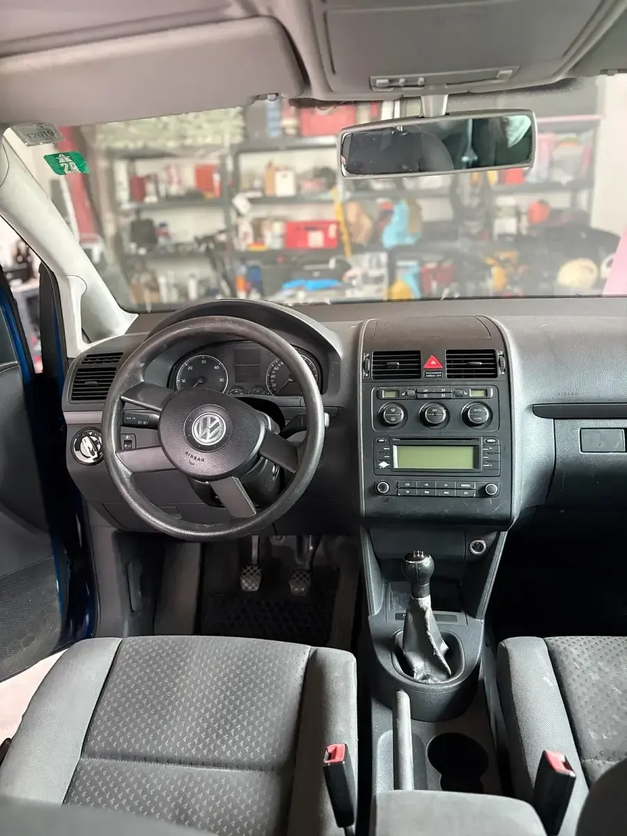 Gebraucht VW Touran 101 PS (74 kW) 2003 Blau Van / Kleinbus