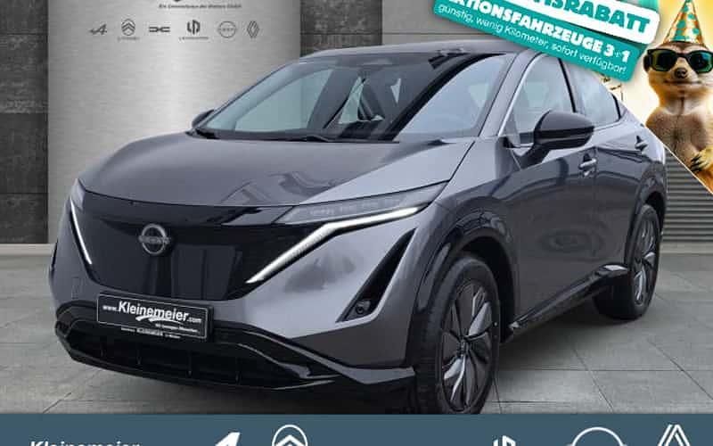Grau Neu 2025 Nissan Ariya Basis SUV | 39.790 € (Fairer Preis) - Bild 1/4