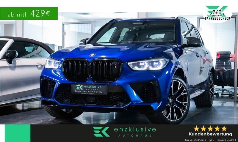 Blau Gebraucht 2020 BMW X5 M Performance SUV | 76.390 € (Teuer) - Bild 1/4