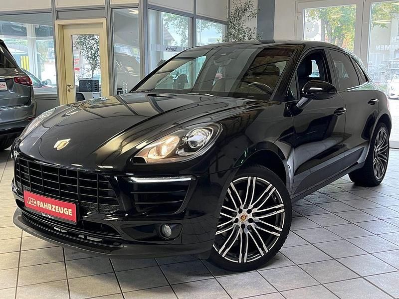 Schwarz Gebraucht 2017 Porsche Macan Turbo SUV | 35.990 € (Superpreis) - Bild 1/4