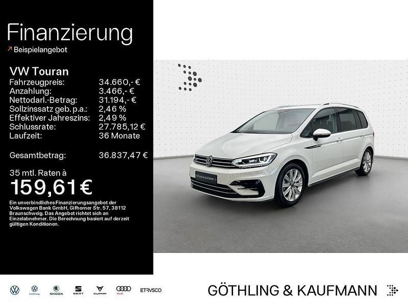 Pure white Gebraucht 2025 VW Touran R-line Van / Kleinbus | 34.660 € (Fairer Preis) - Bild 1/4
