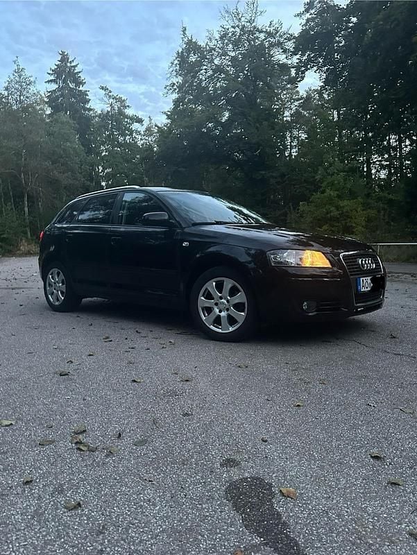 Schwarz Gebraucht 2008 Audi A3 Kleinwagen | 3.650 € (Guter Preis) - Bild 1/4
