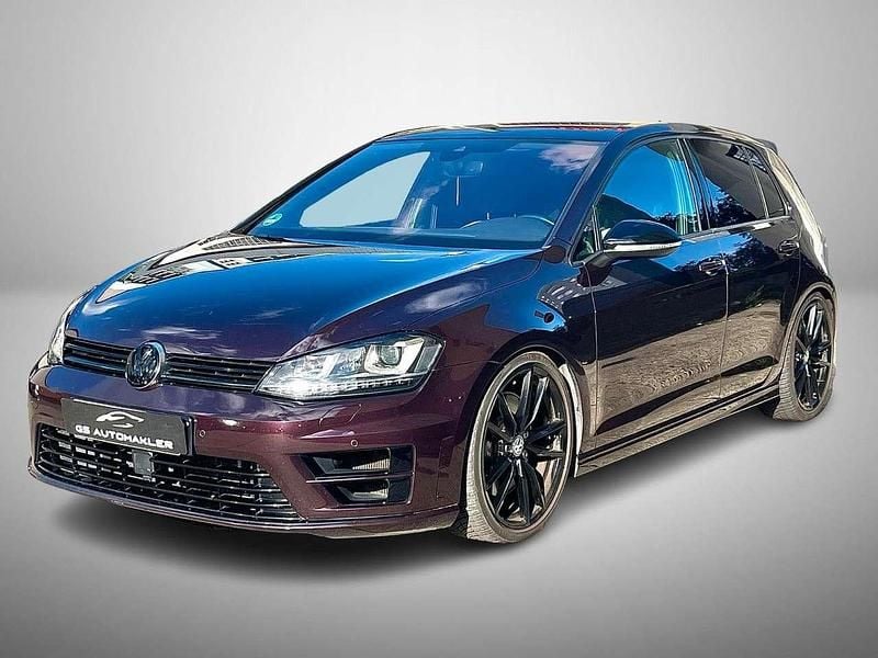 Dark burgundy Gebraucht 2017 VW Golf VII R Limousine | 24.999 € (Etwas zu teuer) - Bild 1/4