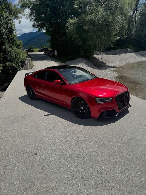 Rot Gebraucht 2015 Audi A5 Design Coupé | 30.000 € - Bild 1/4