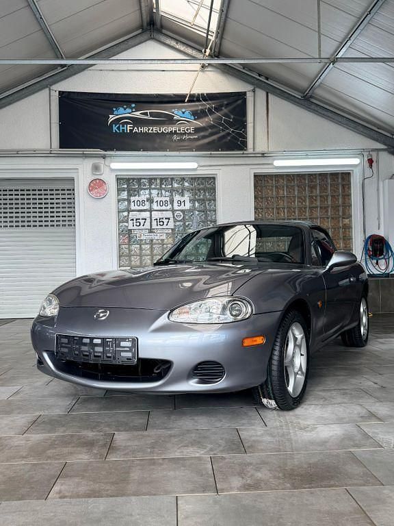 Gebraucht Mazda MX5 110 PS (80 kW) 2002 Grau Cabrio