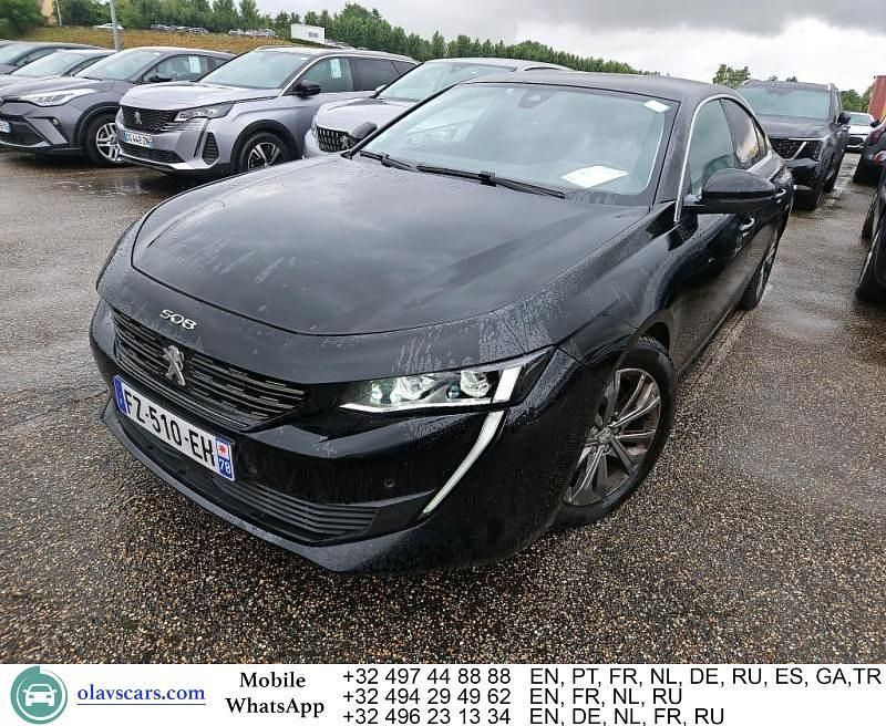 Schwarz Gebraucht 2021 Peugeot 508 Allure Limousine | 17.545 € (Superpreis) - Bild 1/4