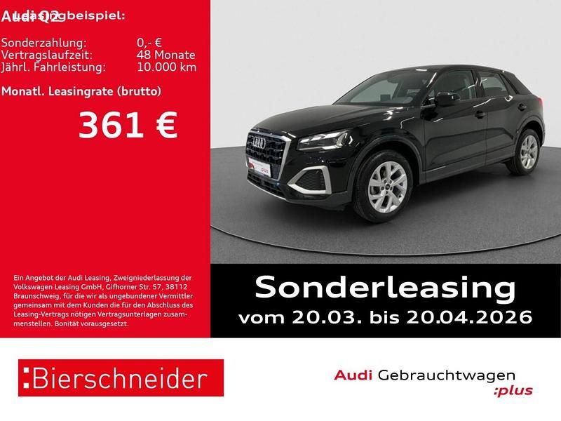 Gebraucht Audi Q2 Advanced Plus 150 PS (110 kW) 2025 Mythosschwarz metallic SUV