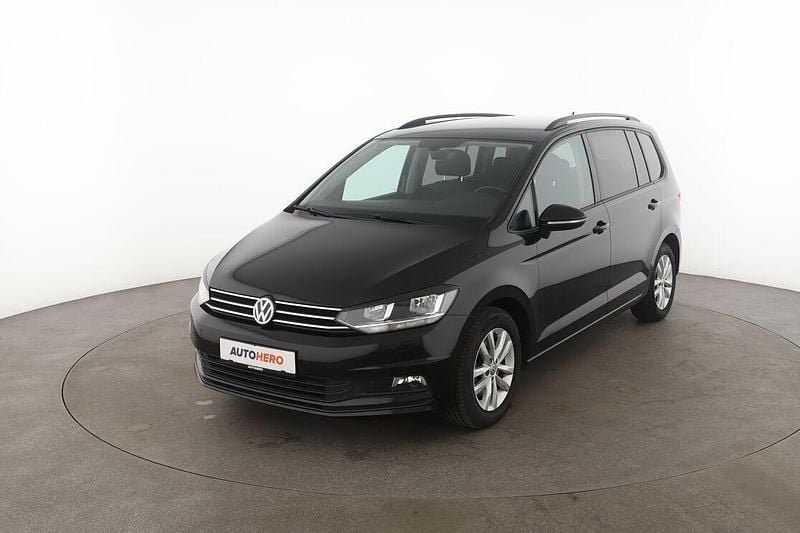 Schwarz Gebraucht 2018 VW Touran Comfortline Van / Kleinbus | 16.480 € (Guter Preis) - Bild 1/3