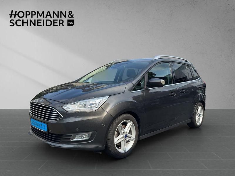 Magneticgrau metallic (metallic) Gebraucht 2019 Ford C-MAX Titanium Van / Kleinbus | 14.910 € (Teuer) - Bild 1/4