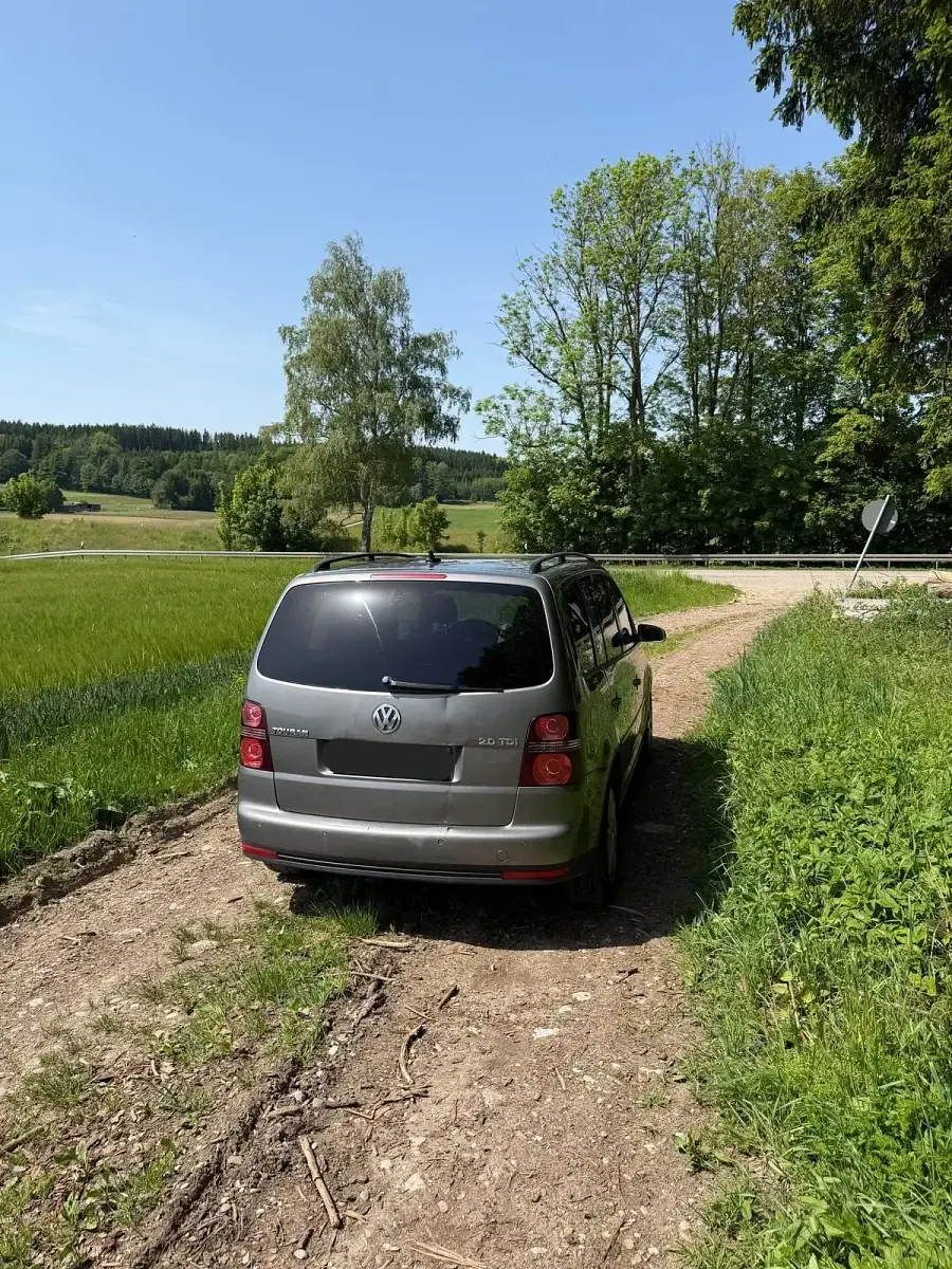 Gebraucht VW Touran 140 PS (102 kW) 2008 Silber Van / Kleinbus
