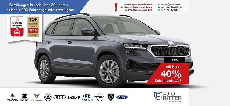 Grau Neu 2025 Skoda Karoq Joy SUV | 33.990 € (Fairer Preis) - Bild 1/3