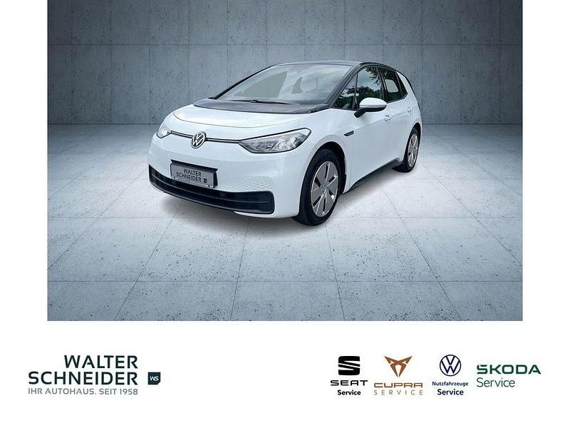 Gletscherweiß metallic Gebraucht 2021 VW ID.3 Pro Performance Kleinwagen | 19.450 € (Guter Preis) - Bild 1/4