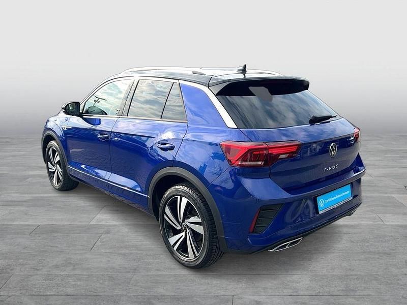 Second-hand VW T-Roc R-line 150 CP (110 kW) 2023 Albastru SUV