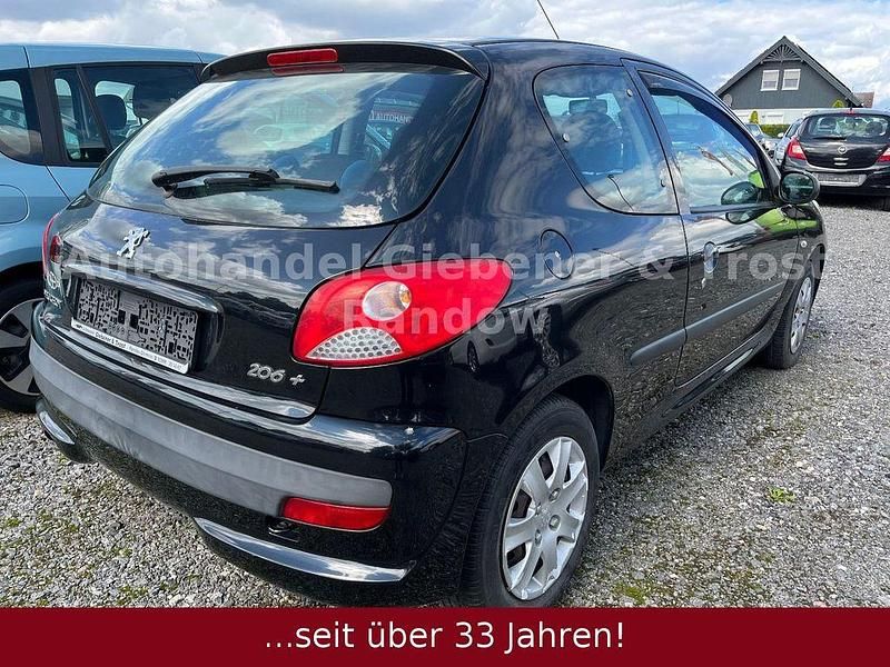 Gebraucht Peugeot 206+ Urban Move 60 PS (44 kW) 2012 Schwarz Kleinwagen