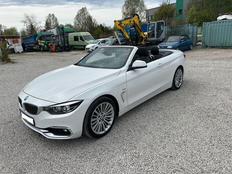 Weiß Gebraucht 2017 BMW 440 Luxury Line Cabrio | 31.900 € (Superpreis) - Bild 1/4