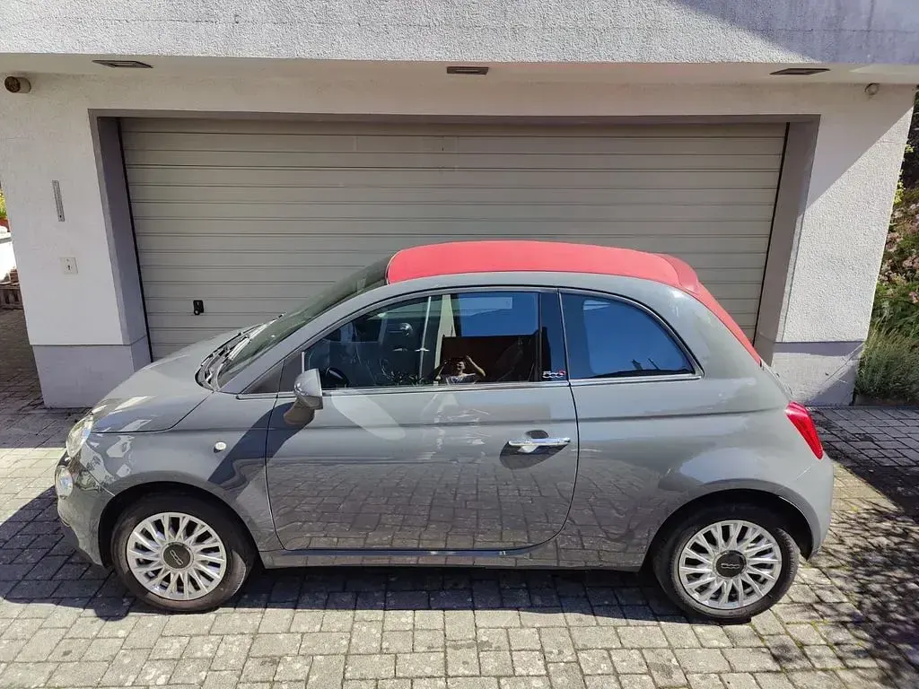 Gebraucht Fiat 500C Lounge 69 PS (50 kW) 2019 Grau Cabrio