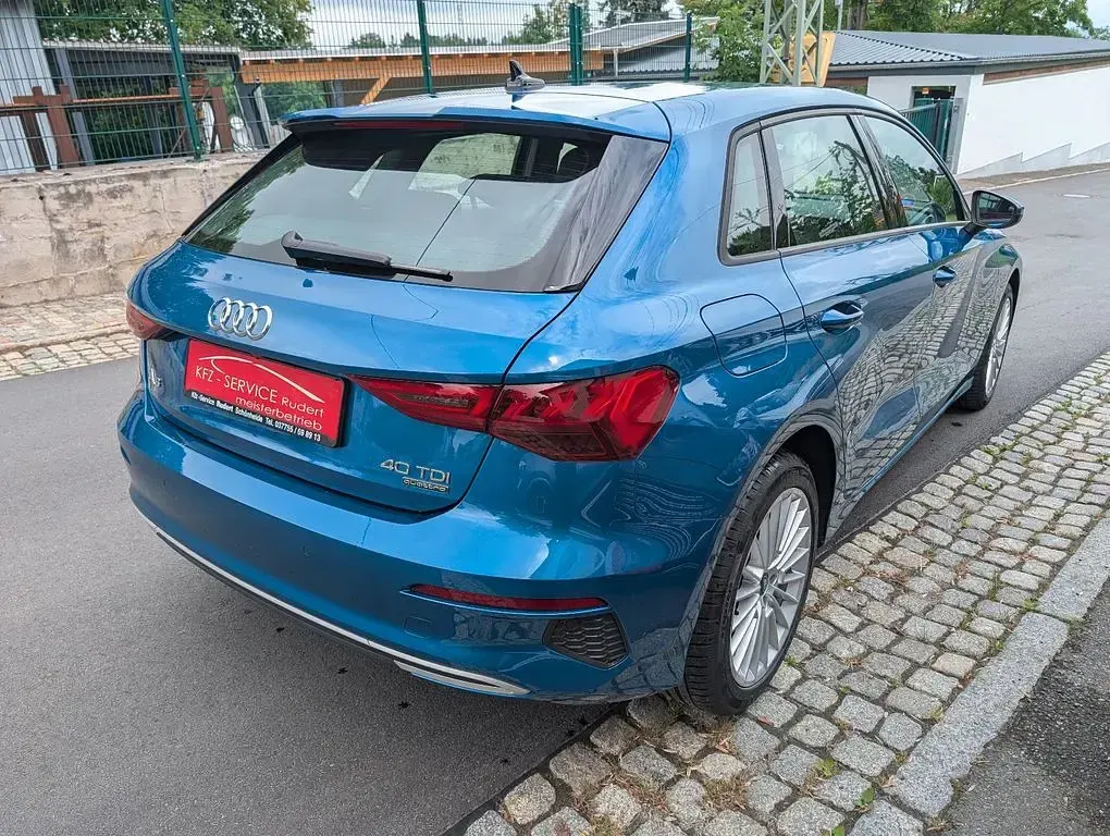 Gebraucht Audi A3 Advanced 200 PS (147 kW) 2022 Atollblau (metallic) Limousine