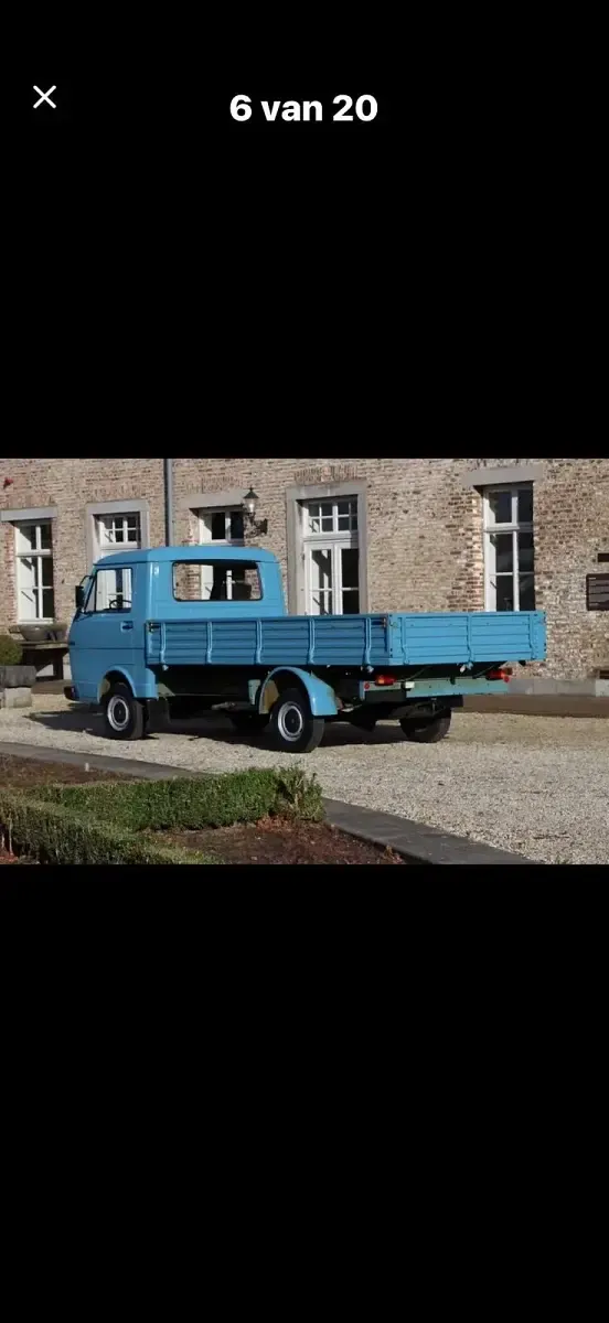 Gebraucht VW LT 75 PS (55 kW) 1980 Blau Van / Kleinbus