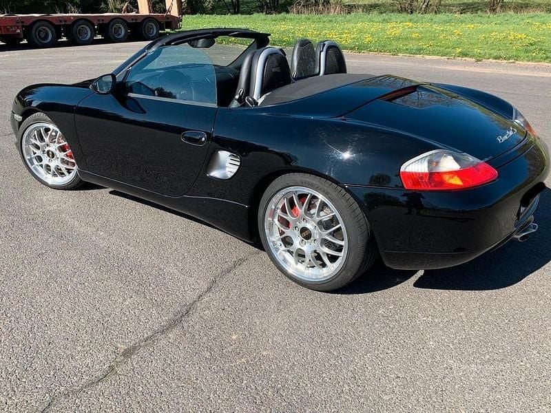 Gebraucht Porsche Boxster S 252 PS (185 kW) 2002 Schwarz Cabrio
