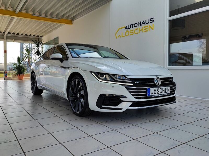 Weiß Gebraucht 2020 VW Arteon R-line Limousine | 33.990 € (Teuer) - Bild 1/4