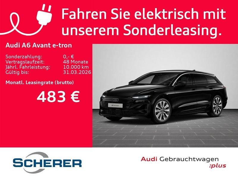 Gebraucht Audi A6 e-tron Ambiente 210 kW (286 PS) 2025 Mythosschwarz metallic (metallic) Kombi