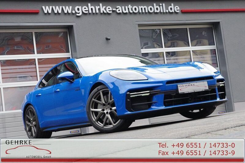Luganoblau Gebraucht 2024 Porsche Panamera Turbo E-Hybrid Limousine | 182.850 € (Superpreis) - Bild 1/4