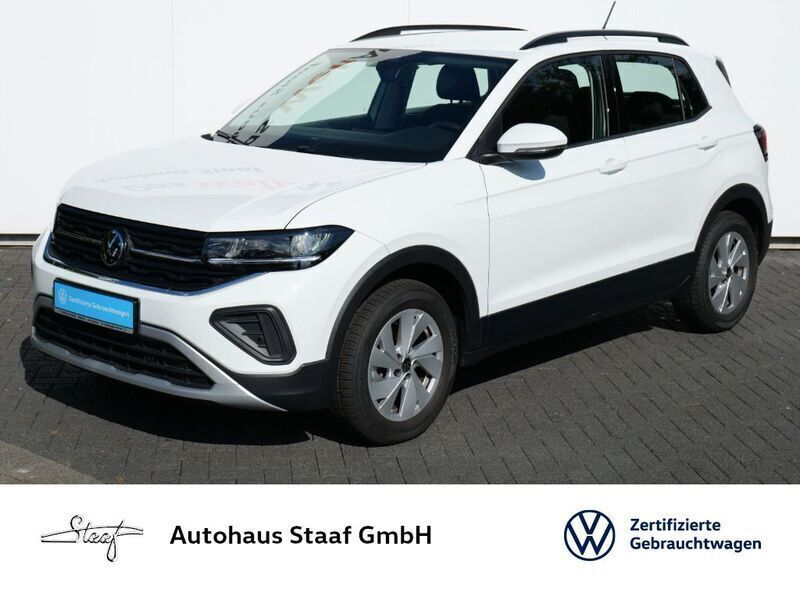 Pure white Gebraucht 2024 VW T-Cross Life SUV | 26.990 € (Fairer Preis) - Bild 1/4