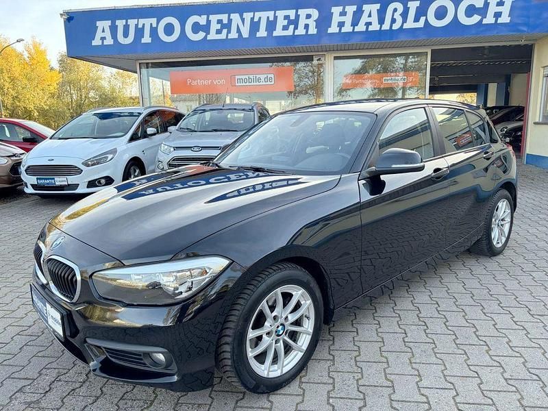 Schwarz Gebraucht 2017 BMW 118 Advantage Kleinwagen | 10.490 € (Fairer Preis) - Bild 1/4