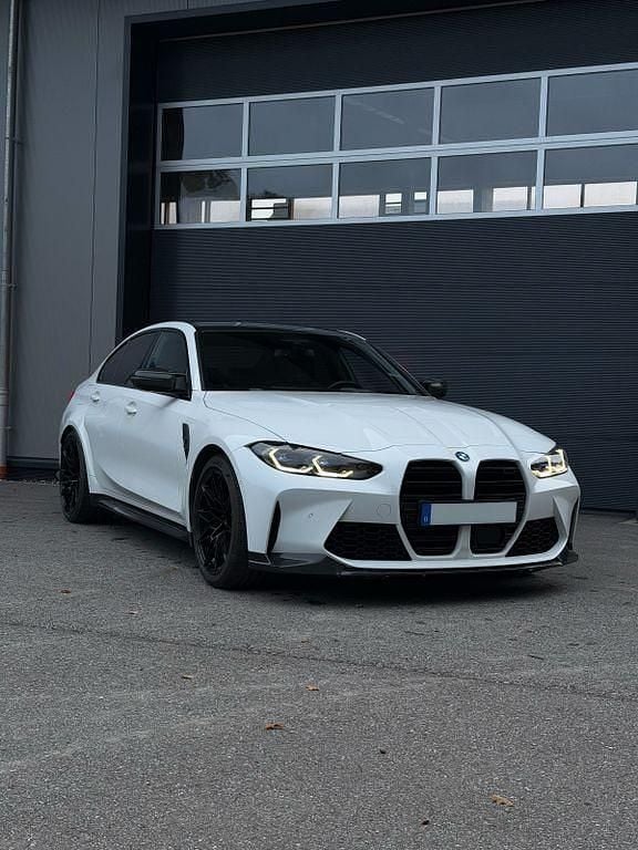 Weiß Gebraucht 2022 BMW M3 Competition Edition Limousine | 80.900 € (Etwas zu teuer) - Bild 1/4
