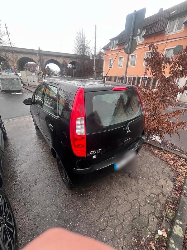 Gebraucht Mitsubishi Colt 95 PS (69 kW) 2005 Schwarz Kleinwagen