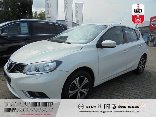 Weiss Gebraucht 2015 Nissan Pulsar Acenta Kleinwagen | 7.490 € (Fairer Preis) - Bild 1/4