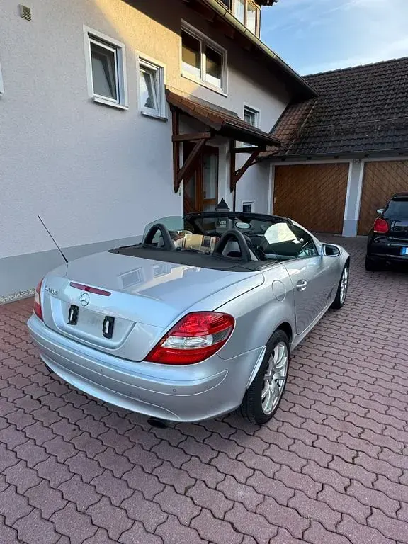 Gebraucht Mercedes SLK200 163 PS (119 kW) 2004 Silber Cabrio