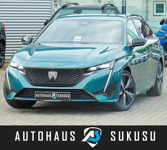 Blau Gebraucht 2024 Peugeot 308 GTi Kombi | 21.990 € (Superpreis) - Bild 1/4