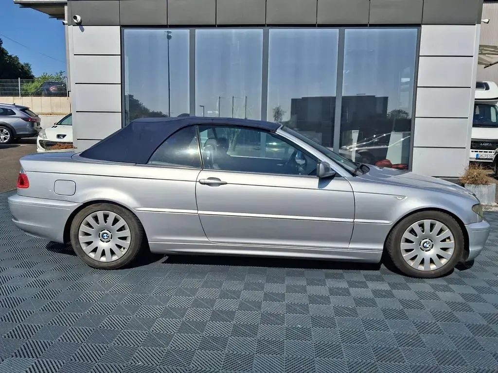 Gebraucht BMW 320 Cabriolet Sport Line 170 PS (125 kW) 2003 Silber Cabrio