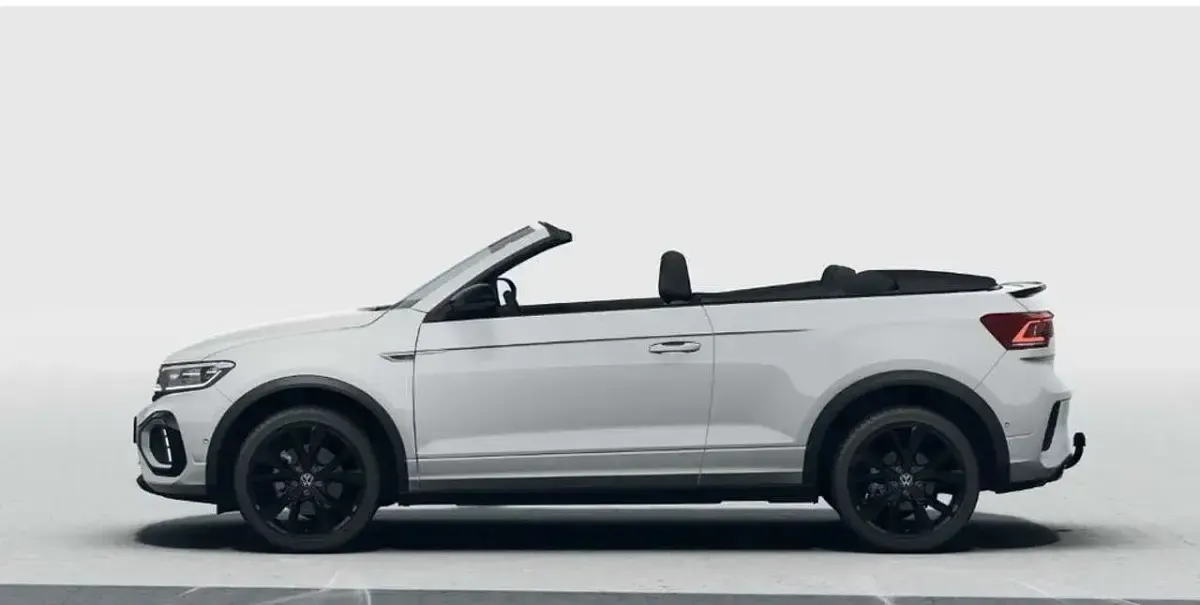 Neu VW T-Roc Cabriolet R-line 150 PS (110 kW) 2026 Pure white uni/schwarz Cabrio
