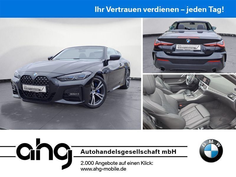 Schwarz Gebraucht 2021 BMW 430 Cabriolet M Sport Cabrio | 45.990 € (Fairer Preis) - Bild 1/4