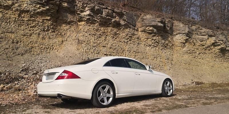 Gebraucht Mercedes CLS350 272 PS (200 kW) 2006 Weiß Coupé