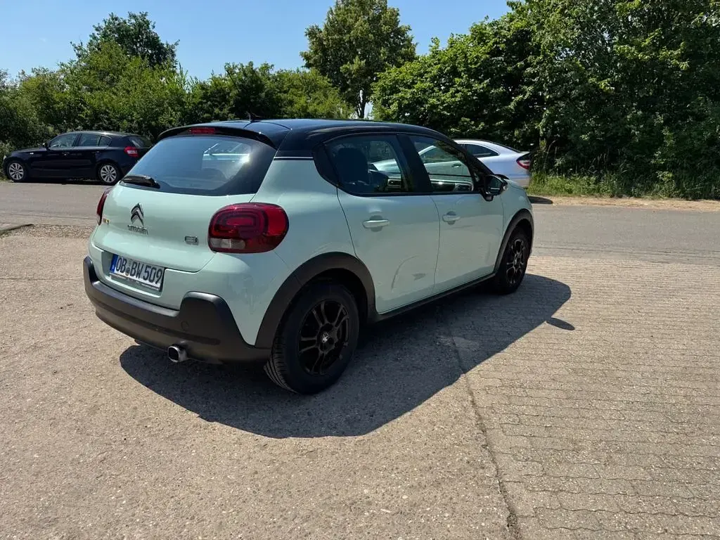 Gebraucht Citroën C3 Feel 83 PS (61 kW) 2018 Grün Kleinwagen