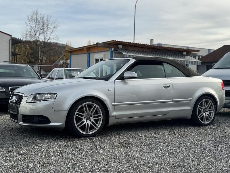 Silber Gebraucht 2009 Audi A4 Cabriolet S-Line Cabrio | 6.900 € (Superpreis) - Bild 1/4