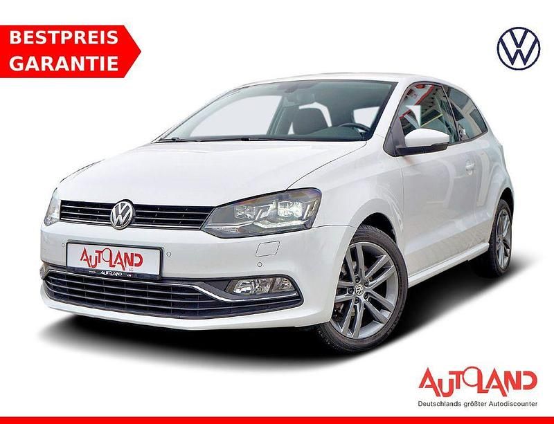 Weiß Gebraucht 2017 VW Polo Comfortline Kleinwagen | 11.900 € (Teuer) - Bild 1/4